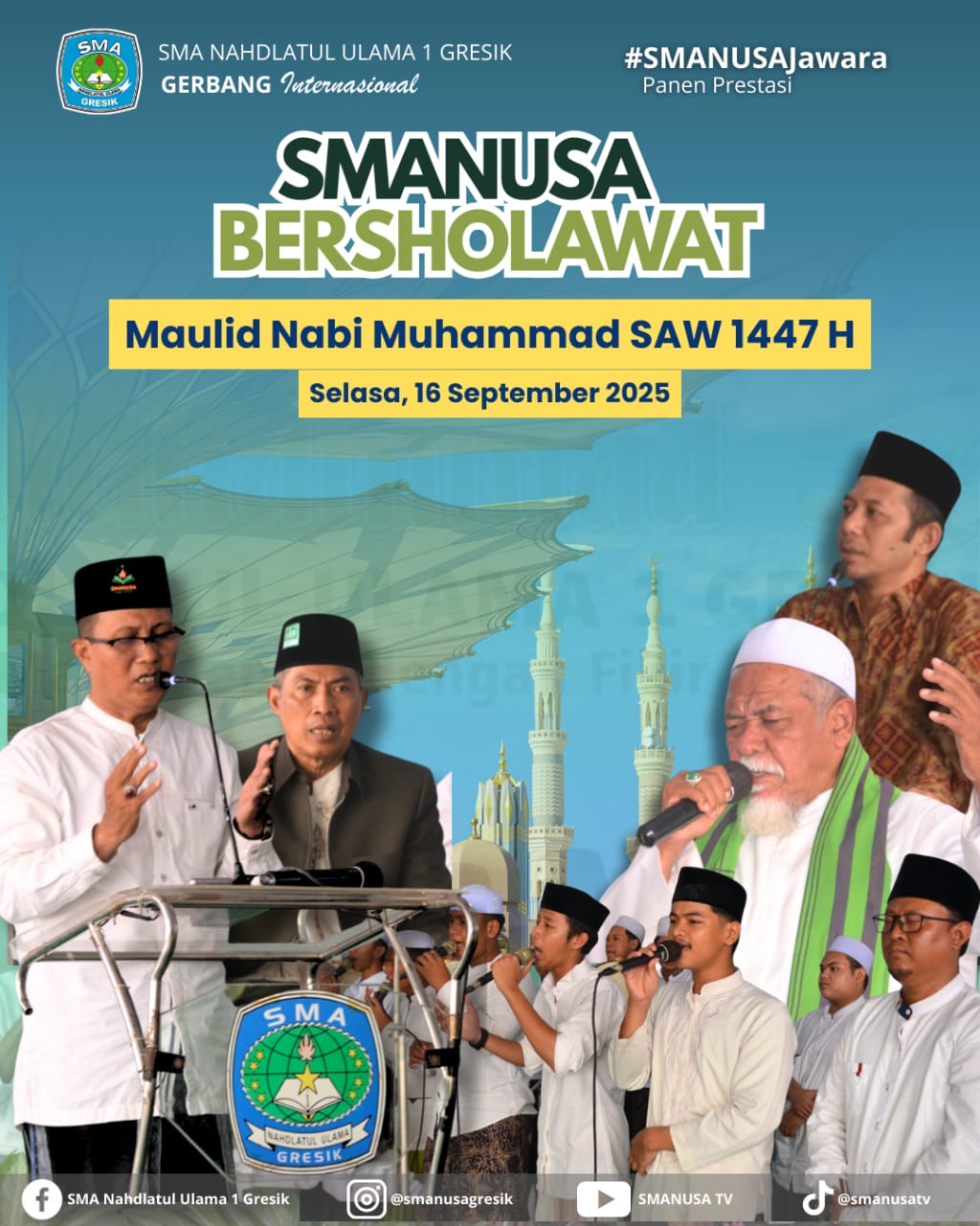 Meneladani akhlak Rasulullah ﷺ adalah jalan menuju cahaya kehidupan
