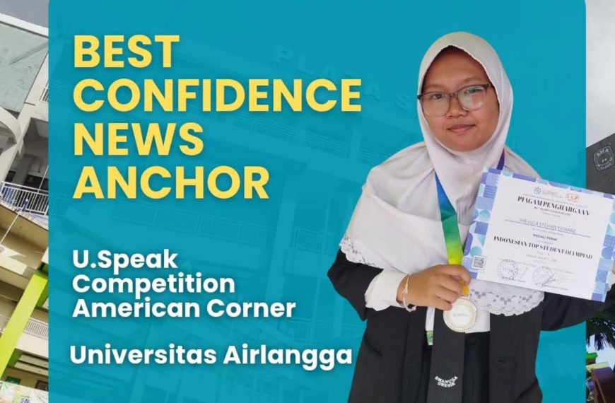 Shevilla Stevia Yasmine Raih Best Confidence News Anchor Universitas Airlangga 2025