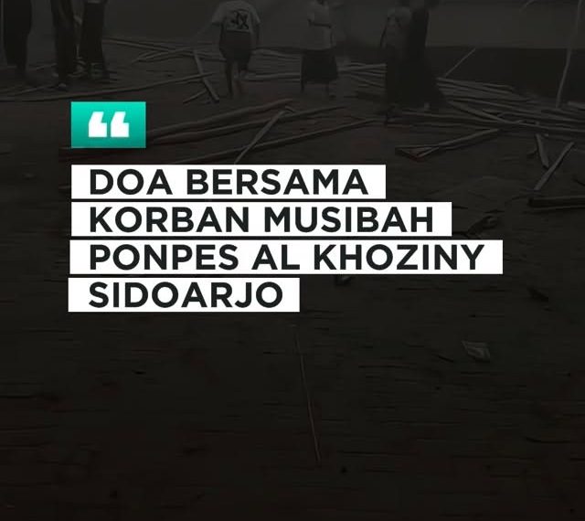 Doa dan Tahlil Bersama SMANUSA untuk Korban Musibah Ponpes Al Khoziny Sidoarjo