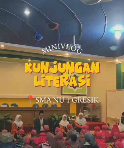 Kunjungan Edukatif Penuh Keceriaan dan Inspirasi dari KB dan TK Hafidzul Qur’an ke SMA NU 1 Gresik