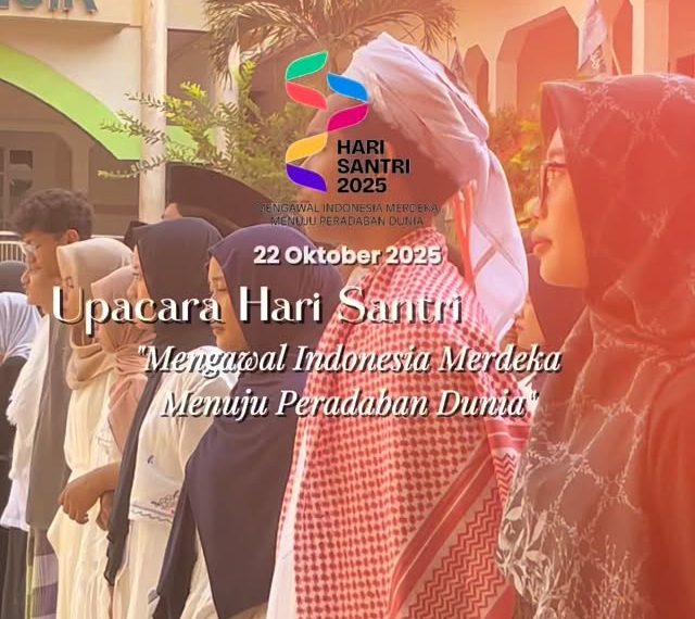 Upacara Hari Santri Nasional 2025 Semangat Santri Menyala